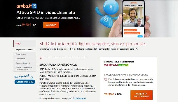 App per SPID