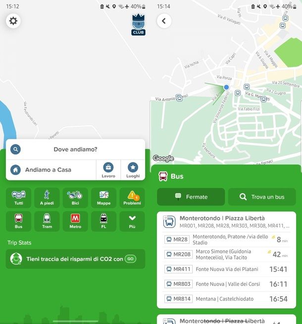 Citymapper app Android