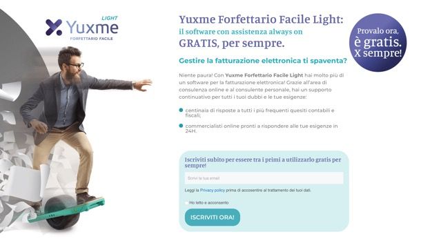 Yuxme Forfettario Facile Light