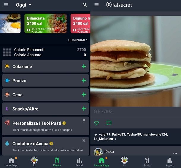 Altre valide app per ricette dietetiche