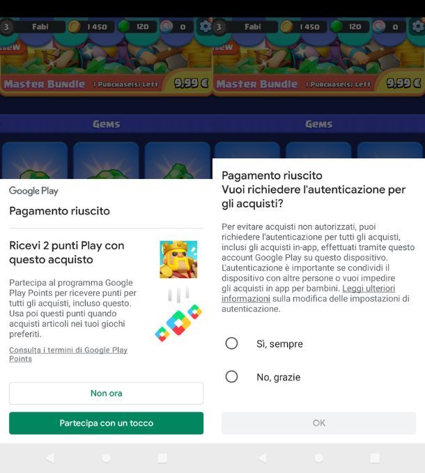 Effettuare acquisti su Clash Mini