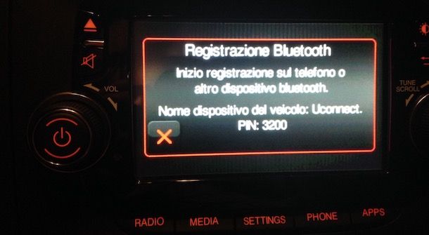 Configurare telefono e macchina