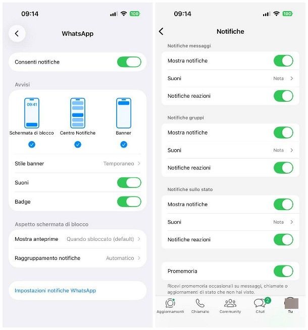Come ripristinare l'audio su WhatsApp: iPhone