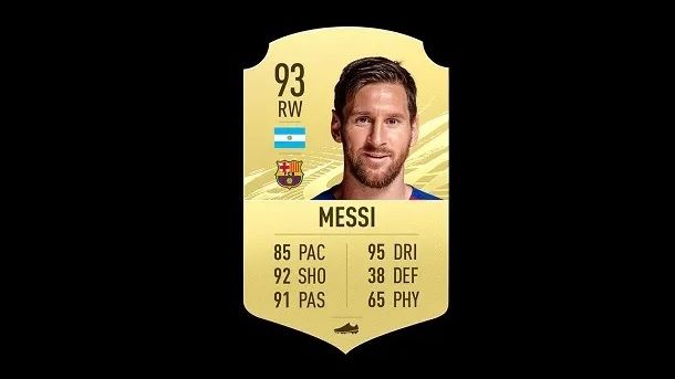 Carta Messi FUT 22