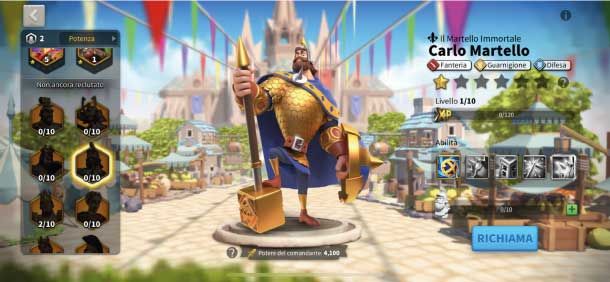 Migliori comandanti Rise of Kingdoms per difendere