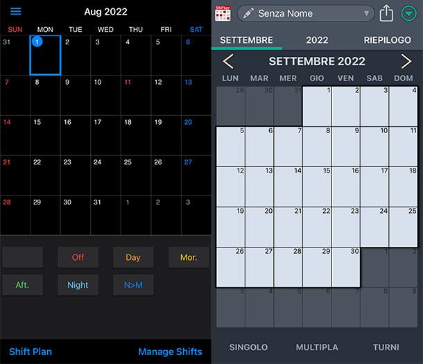 App Turnazione Lavoro