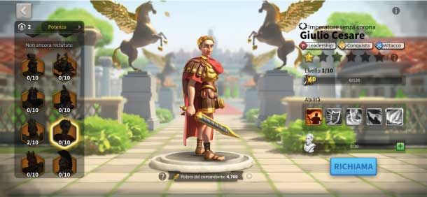 Migliori comandanti Rise of Kingdoms per attaccare