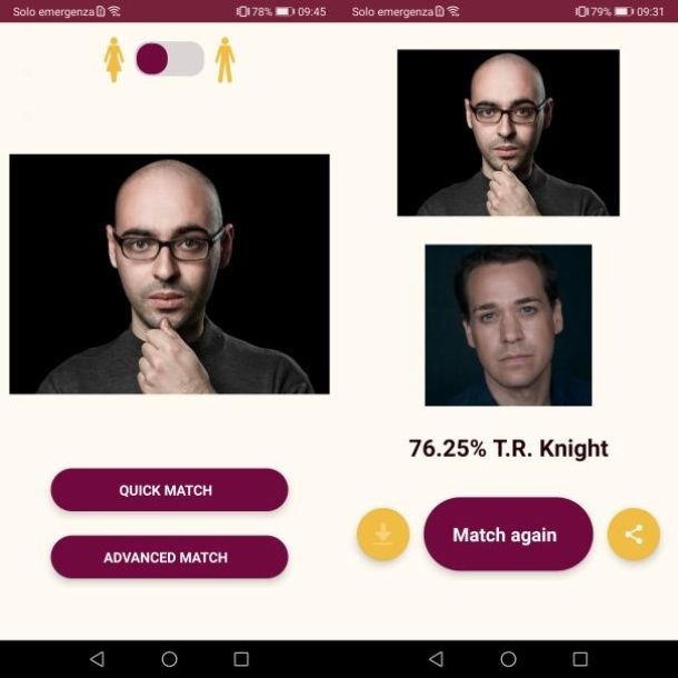 Altre app per trovare il tuo sosia famoso