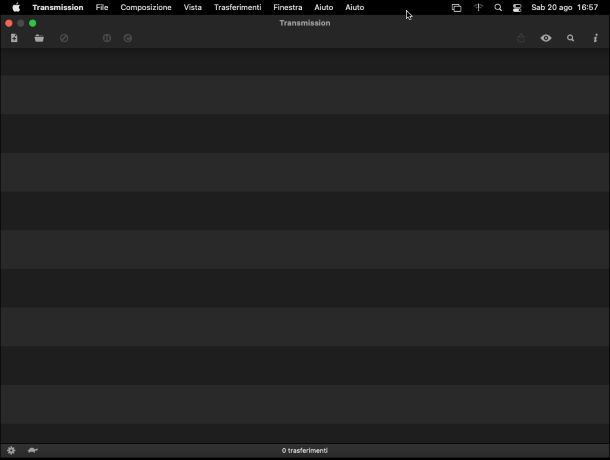 Transmission per macOS