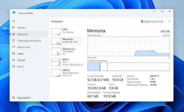 Come vedere la memoria del PC