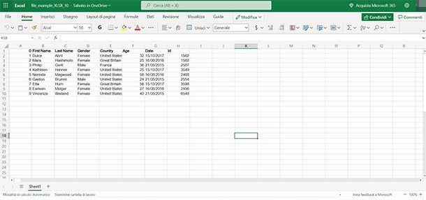 Excel Online