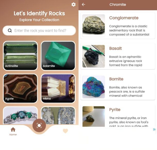 Rock Identifier