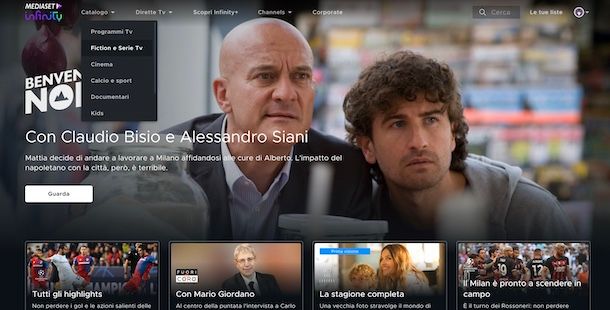 Mediaset Infinity