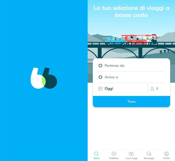 App per trovare compagni di viaggio