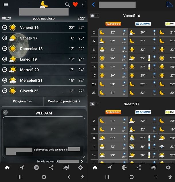 App per misurare temperatura ambiente