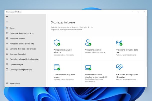 Sicurezza di Windows