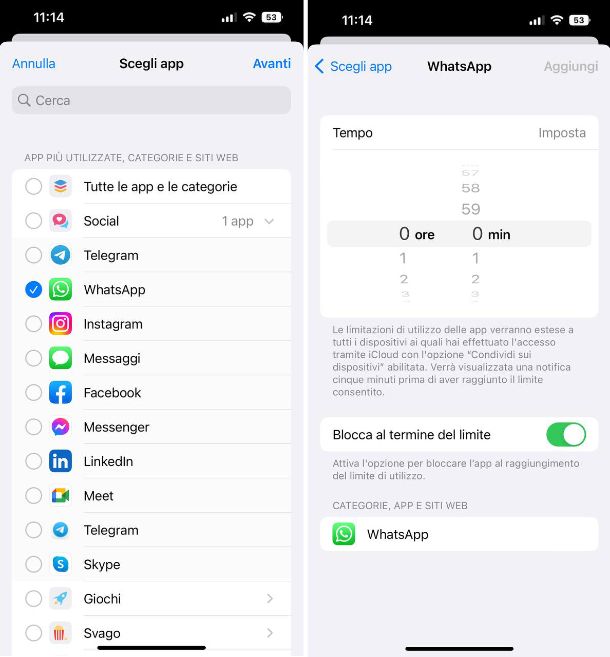 Come bloccare WhatsApp su iPhone