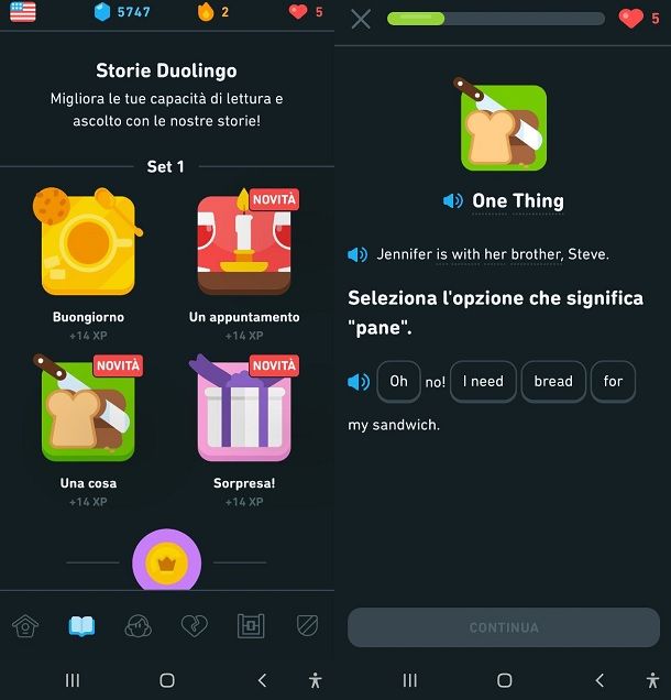 Come sbloccare Duolingo