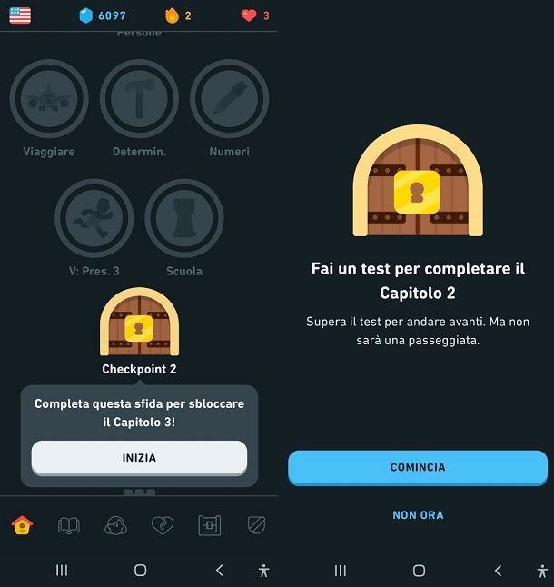 Come sbloccare Duolingo