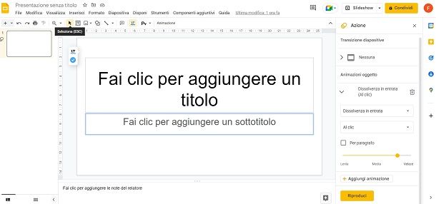 google presentazione