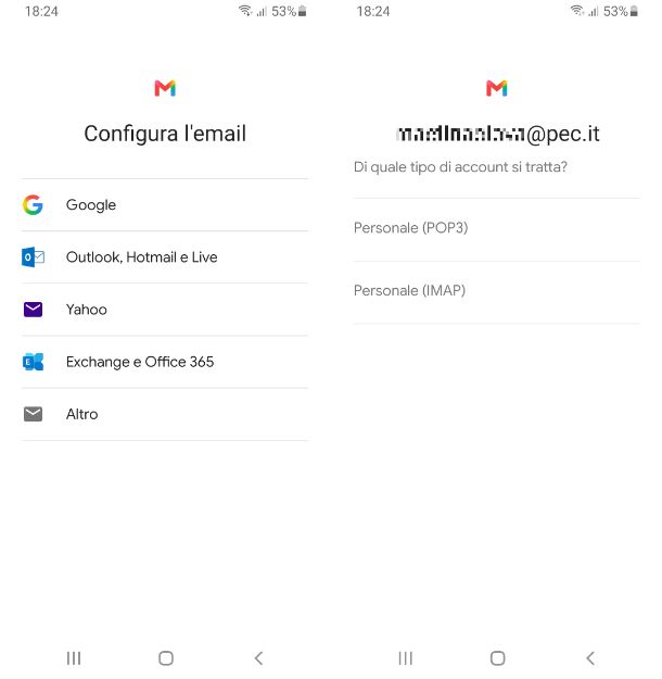 Come inviare una PEC con Gmail