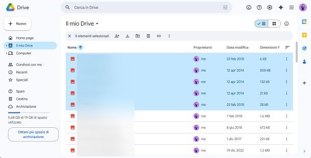 Come eliminare foto da Google