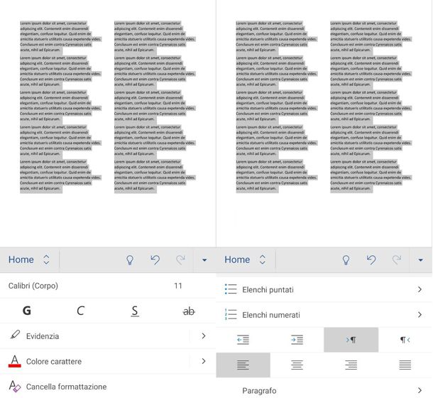 Come fare due colonne su Word