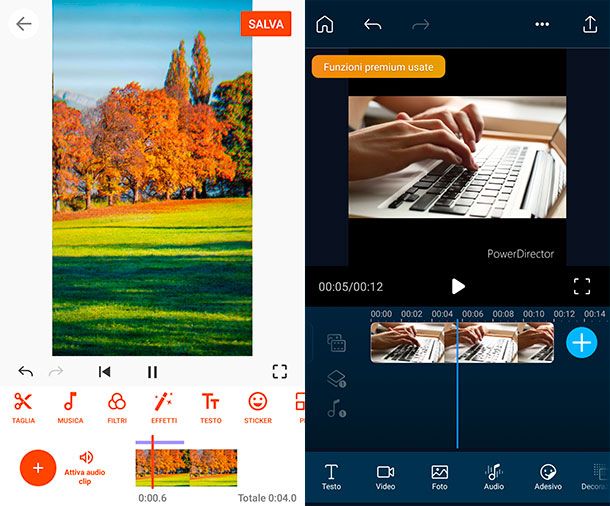 App per creare video gratis