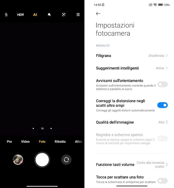 Come migliorare fotocamera Xiaomi