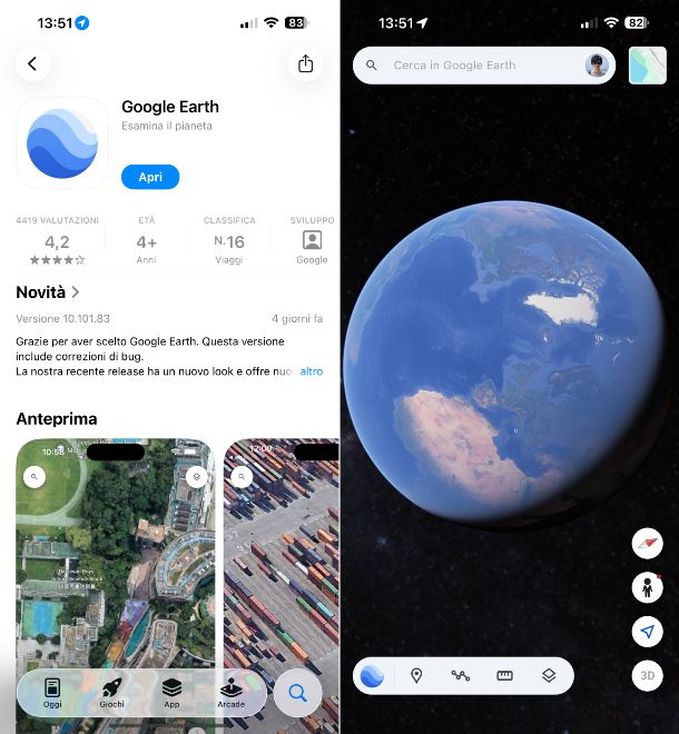 Google Earth iPhone