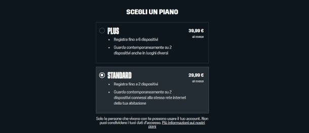 schema piani DAZN