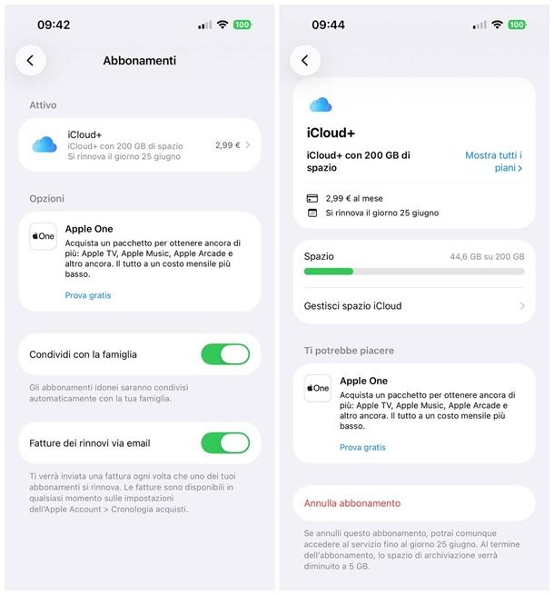 Come eliminare account Apple: Music e altri abbonamenti