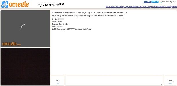 IP omegle