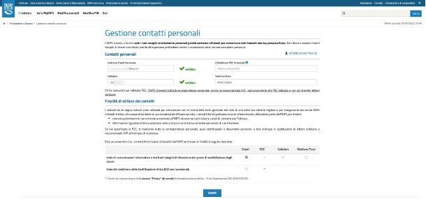 Come scaricare cedolino pensione INPS