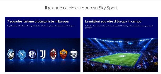 Come comprare una partita su Sky