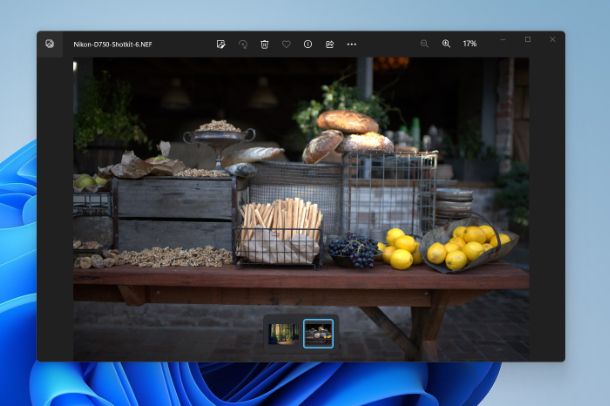 Come aprire foto RAW Windows 10