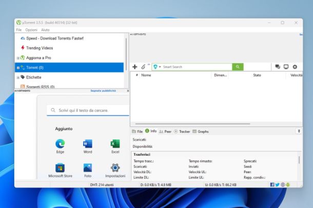 Come impostare uTorrent su Windows