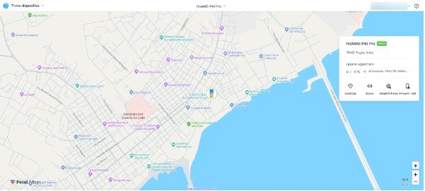 Trova telefono (Huawei)