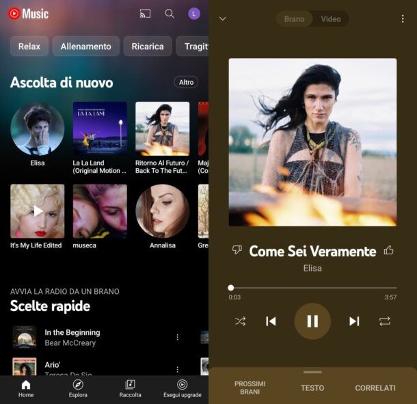  YouTube Music app