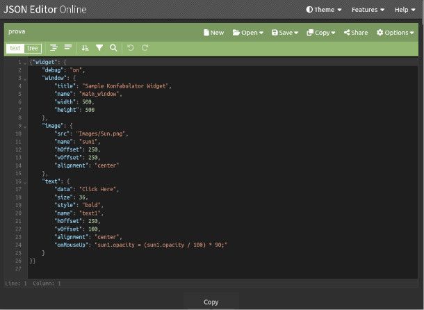 JSON Editor Online