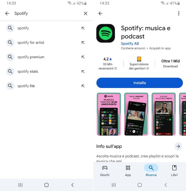Spotify Android