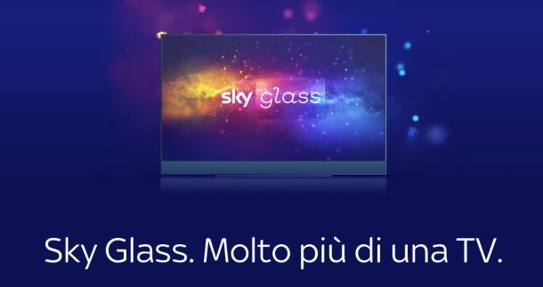 Sky Glass pubblicità di presentazione