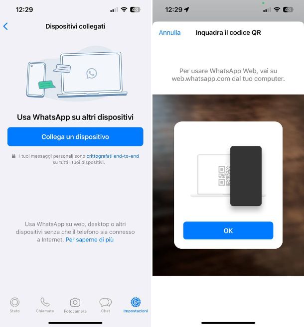 Come collegare WhatsApp al PC con iPhone