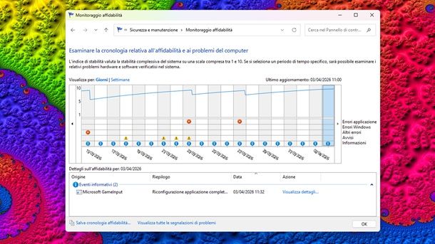 Approfondire la stabilit&agrave; del sistema Windows 11