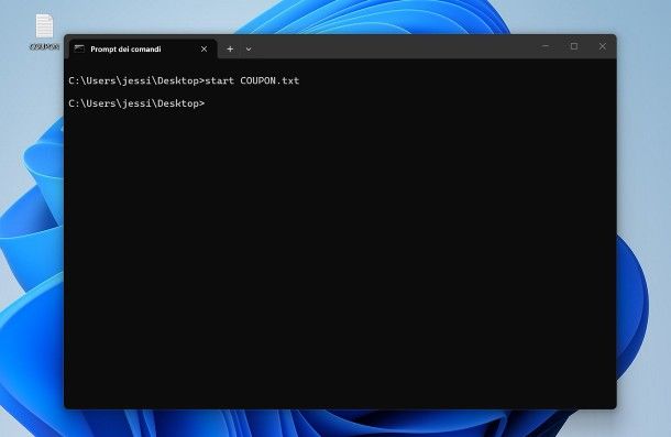 Come aprire file e cartelle dal Prompt Comandi di Windows
