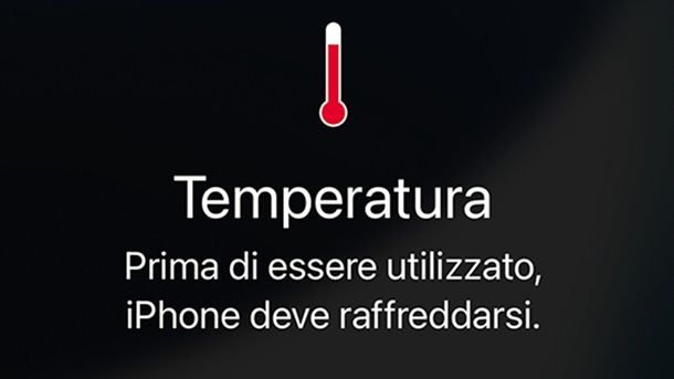 Surriscaldamento iPhone