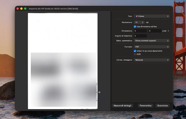 Come scannerizzare in PDF più pagine