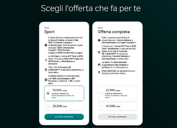 Come comprare una partita su Sky senza abbonamento