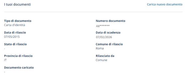 Come cambiare documento su SPID