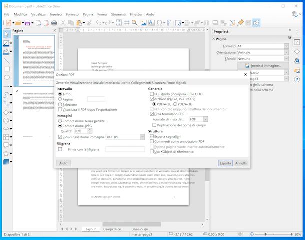 Come convertire un file in PDF/A